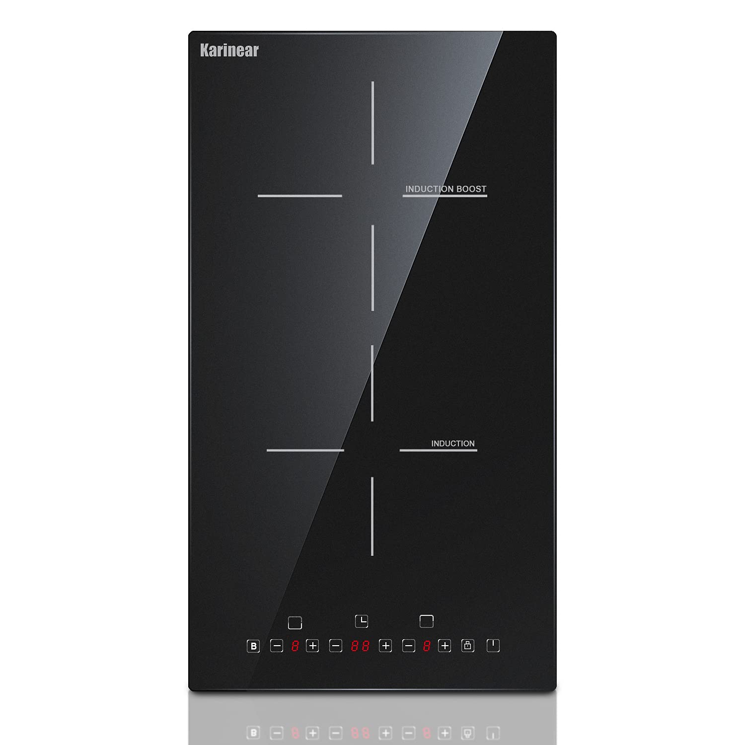 Fogão de Indução Karinear de 1 - Timer Dual Outlet avaliação e preço